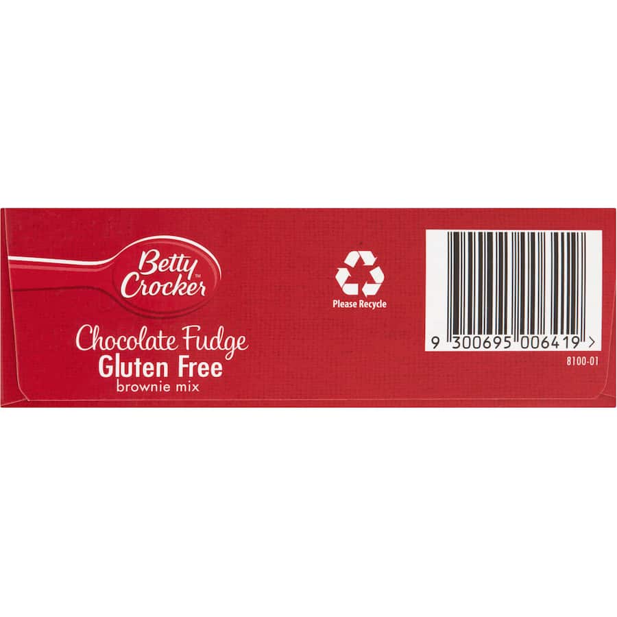 Betty Crocker Brownie Mix Chocolate Fudge Gluten Free 450g
