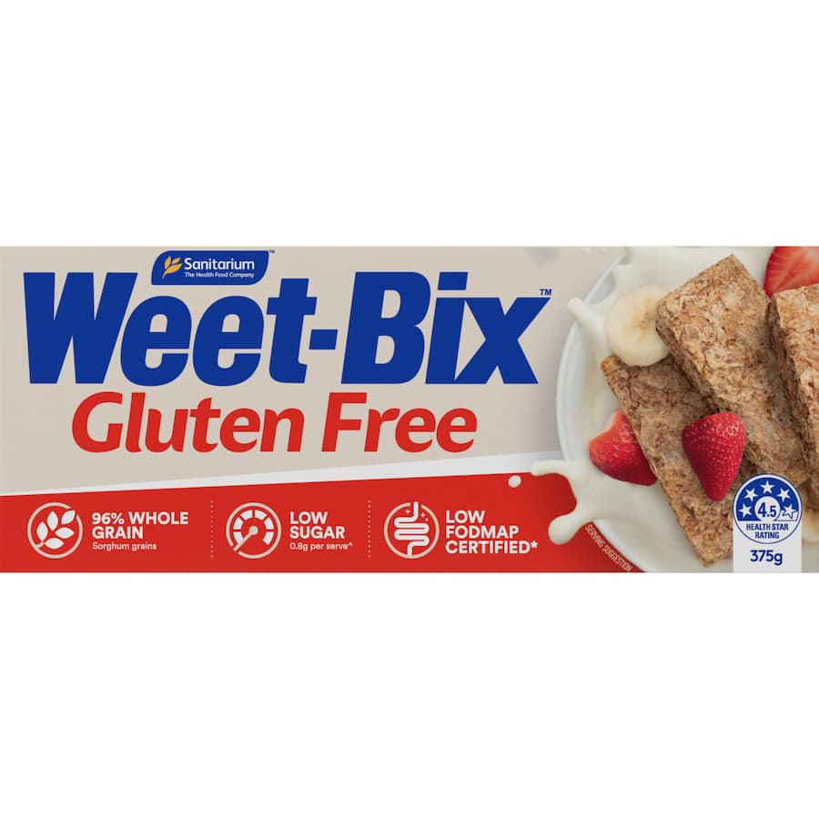 Sanitarium Weet-bix Gluten Free Breakfast Cereal 375g