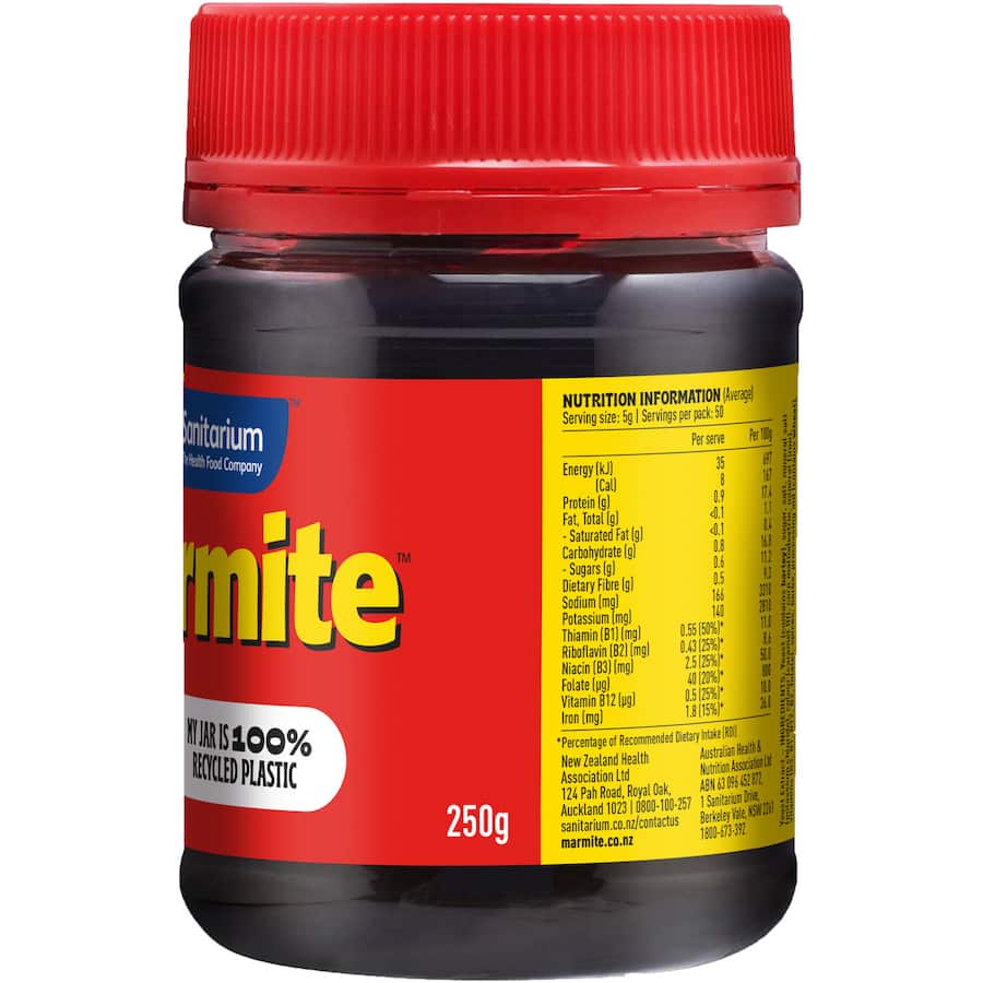 Sanitarium Marmite Yeast Spread Jar 250g