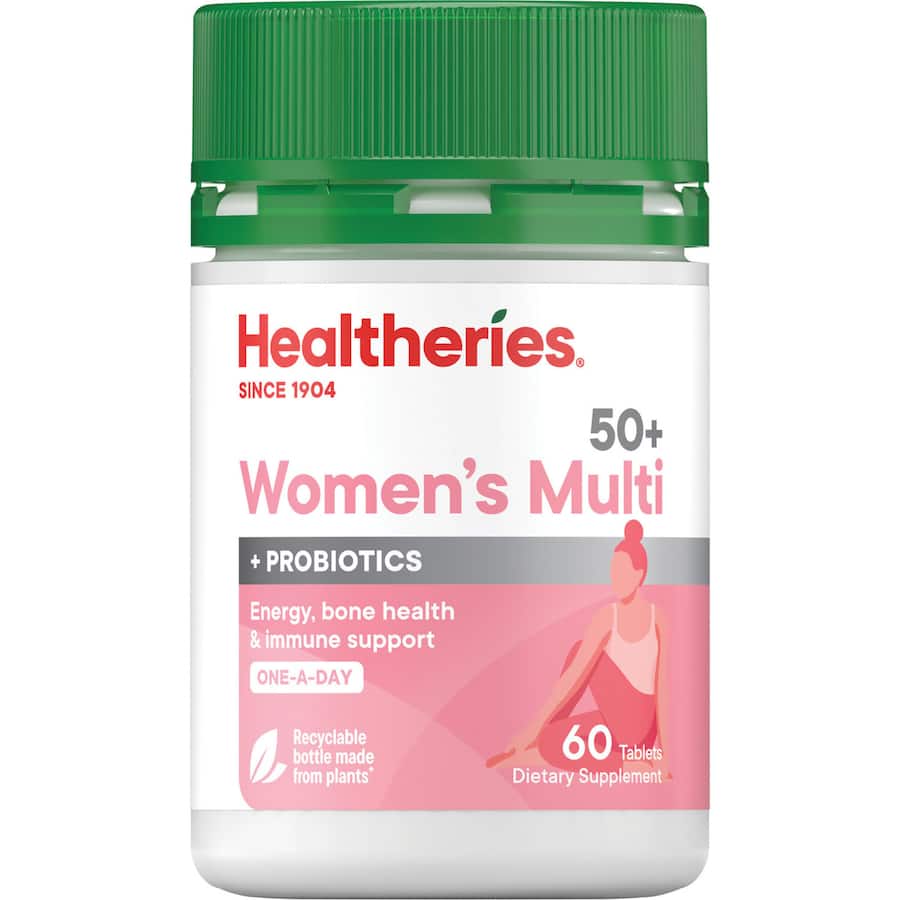 Healtheries Womens Multi One A Day For 50+ 60pack