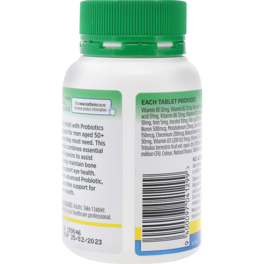 Healtheries Mens Multi One A Day For 50+