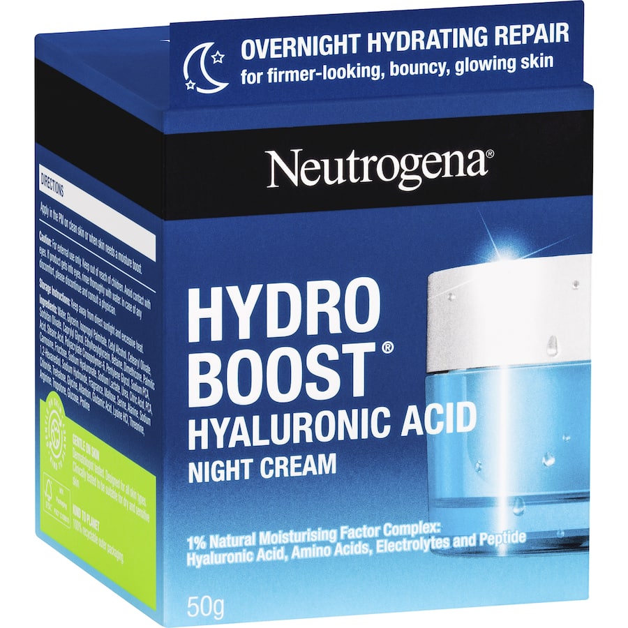Neutrogena Hydro Boost Night Cream Hyaluronic Acid 50g