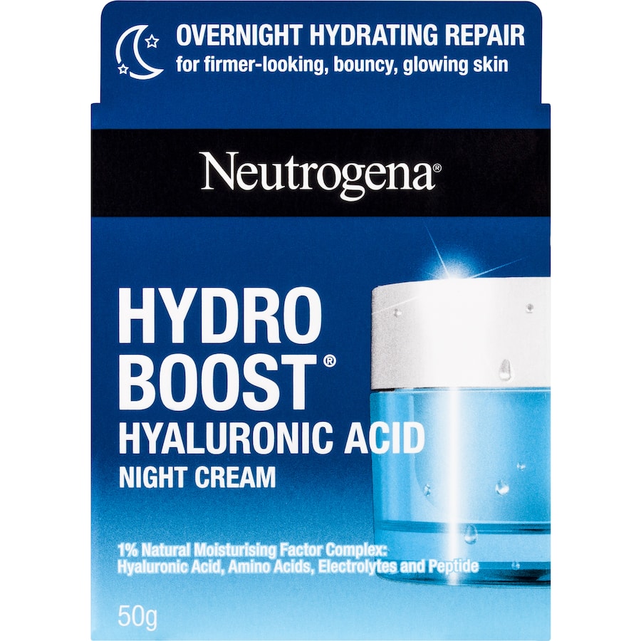 Neutrogena Hydro Boost Night Cream Hyaluronic Acid 50g