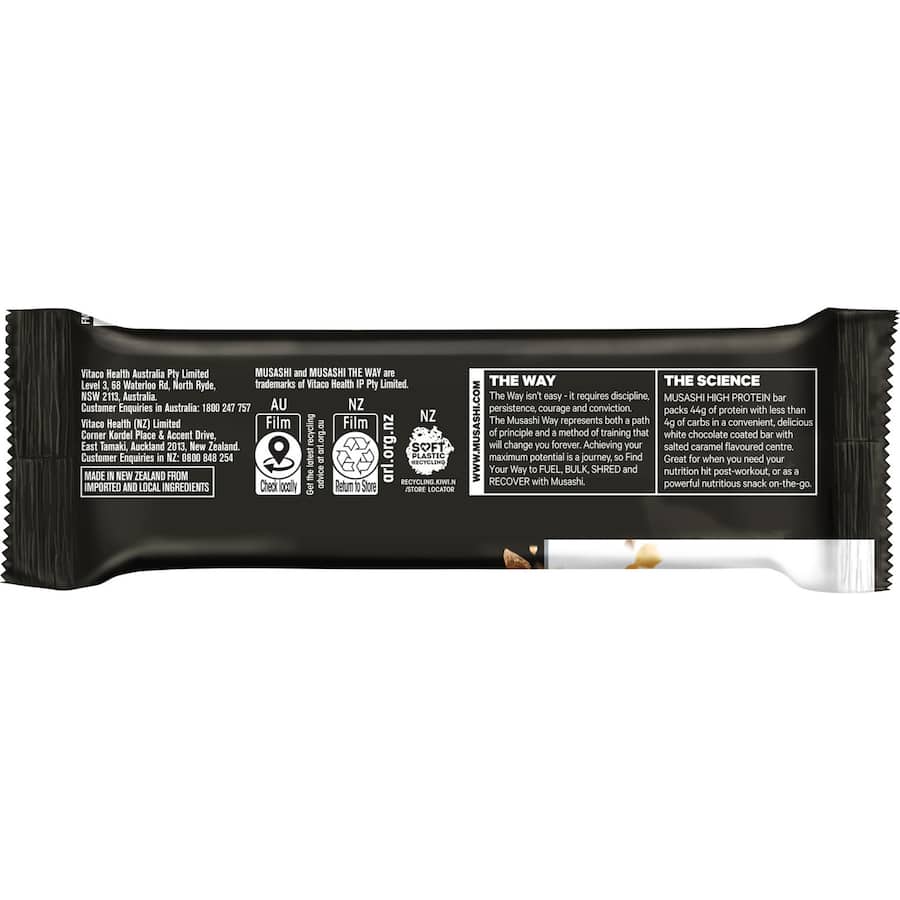 Musashi P45 Protein Bar Cookies & Cream 90g