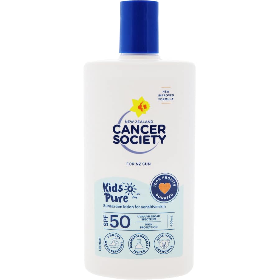 Cancer Society Kids Pure Sunscreen Lotion Spf50 400mL