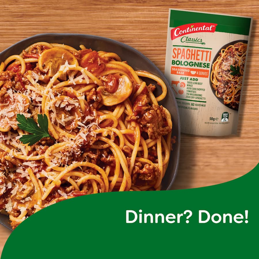 Continental Classics Recipe Base Spaghetti Bolognese Pack 50g