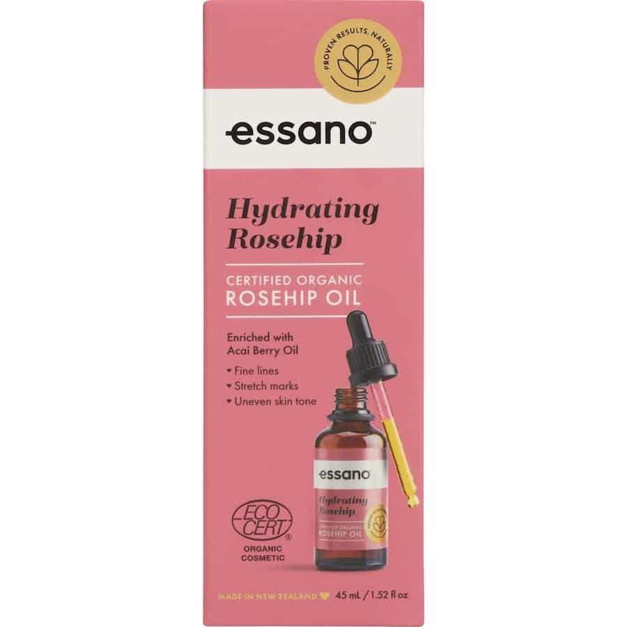 Essano Certified Organic Rosehip Oil 45mL
