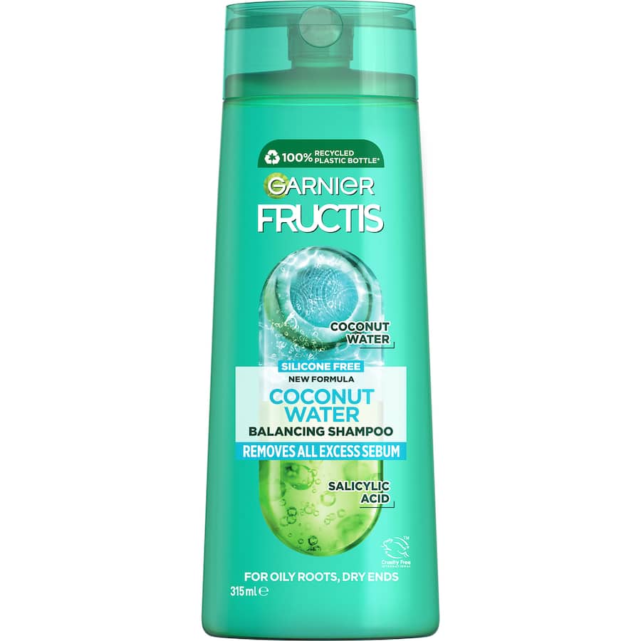 Garnier Fructis Shampoo Coconut Water 315mL