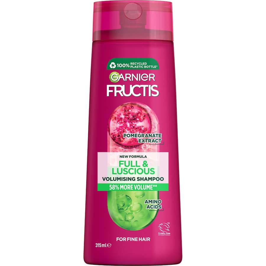 Garnier Fructis Shampoo Full And Luscious 315mL