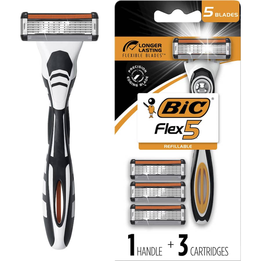 Bic Flex 5 Disposable Razors Hybrid 3pack