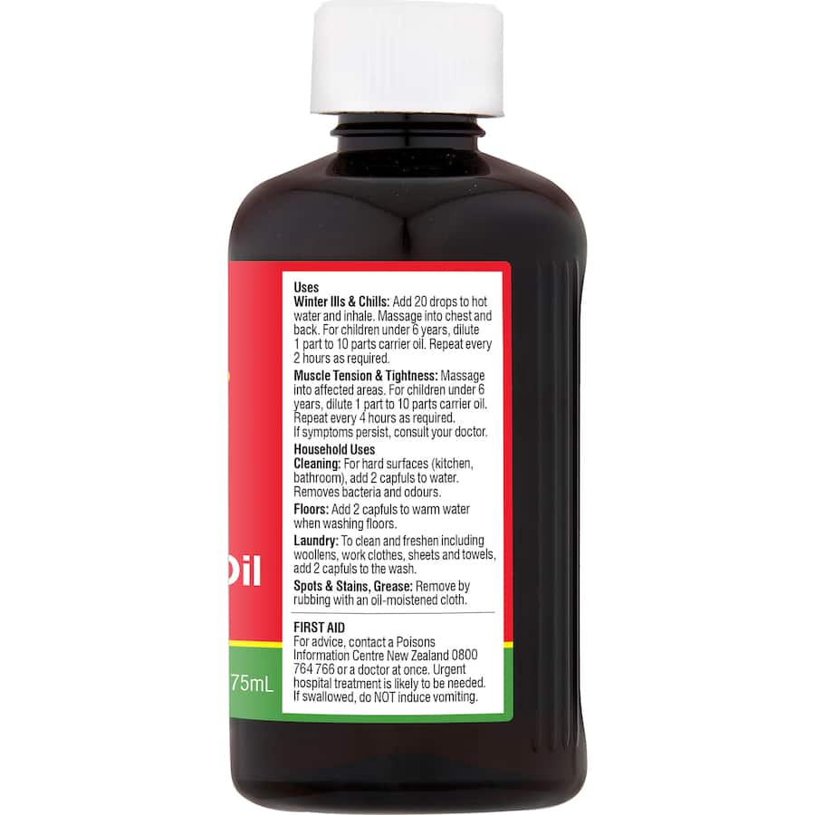 Bosistos Eucalyptus Oil 175mL