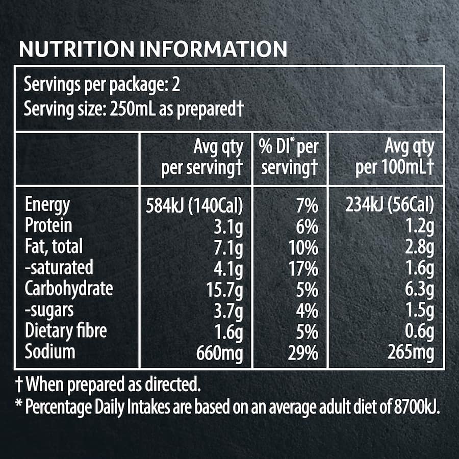 Continental Sensations Instant Soup Cauliflower & Cheese 62g 2pack