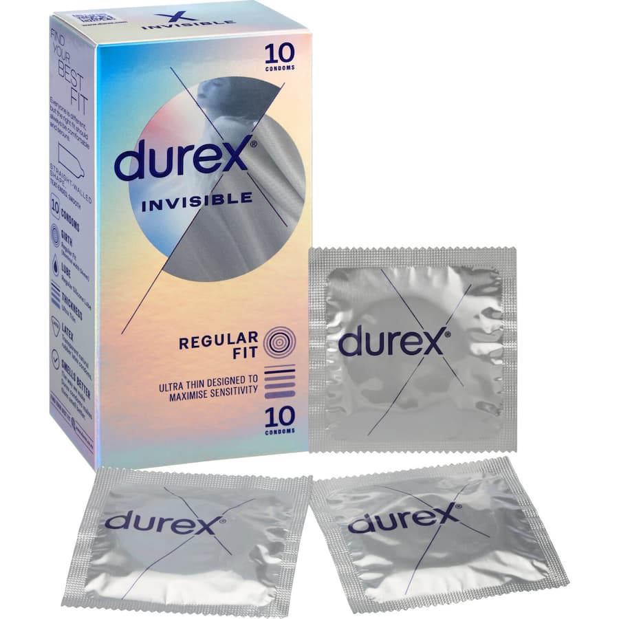 Durex Condoms Invisible 10pack