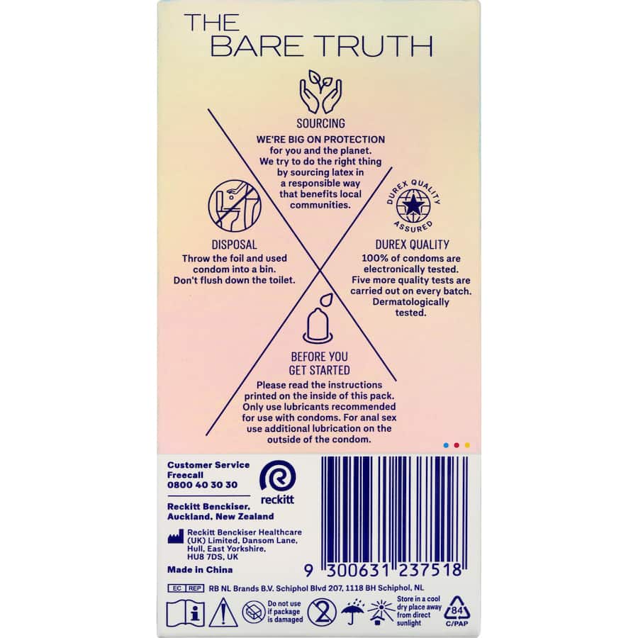 Durex Condoms Invisible 10pack