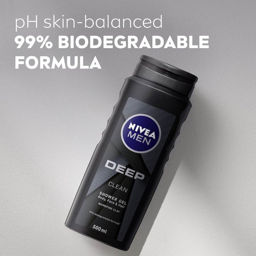Nivea Men Shower Gel Deep 500mL