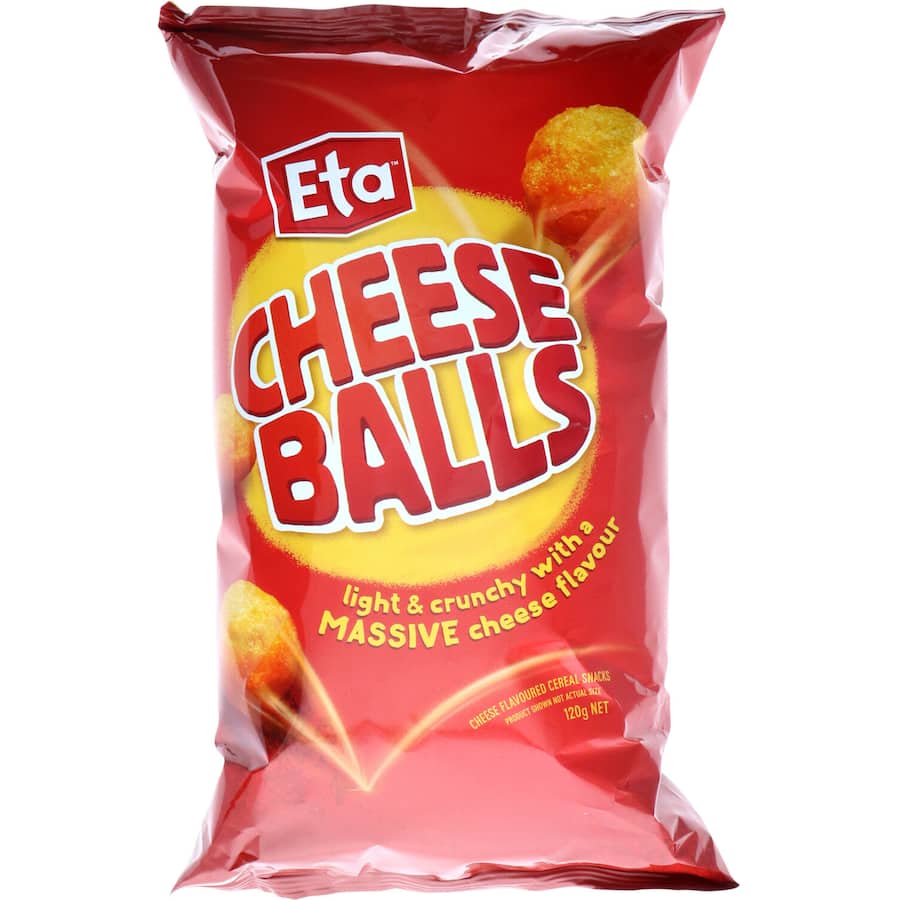 Eta Cheese Balls Corn Snacks  120g