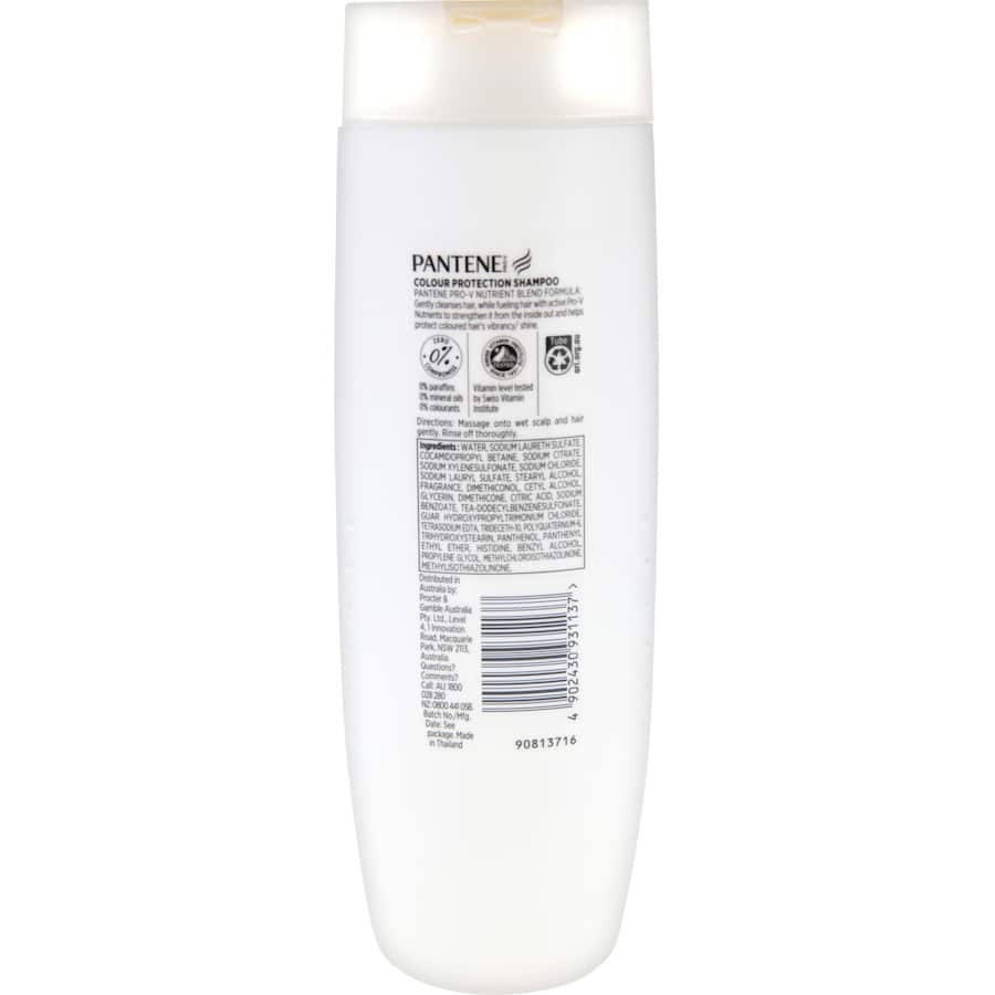 Pantene Pro-v Colour Protection Shampoo For Coloured Hair 375mL