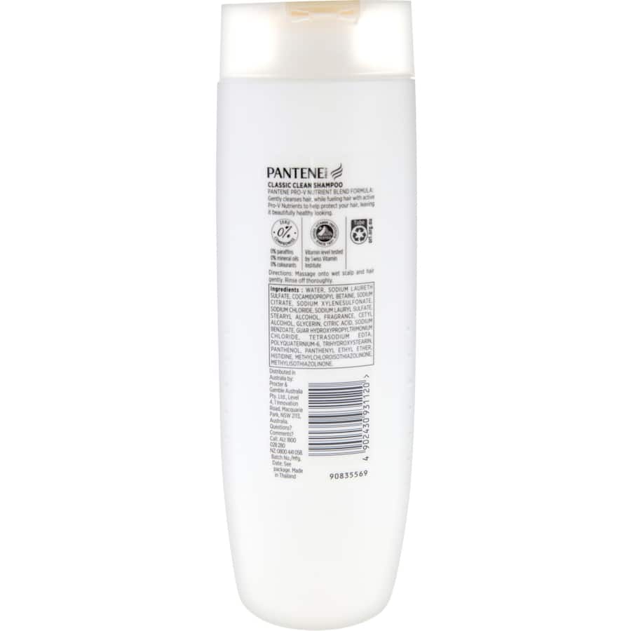Pantene Pro-v Classic Clean Shampoo 375mL