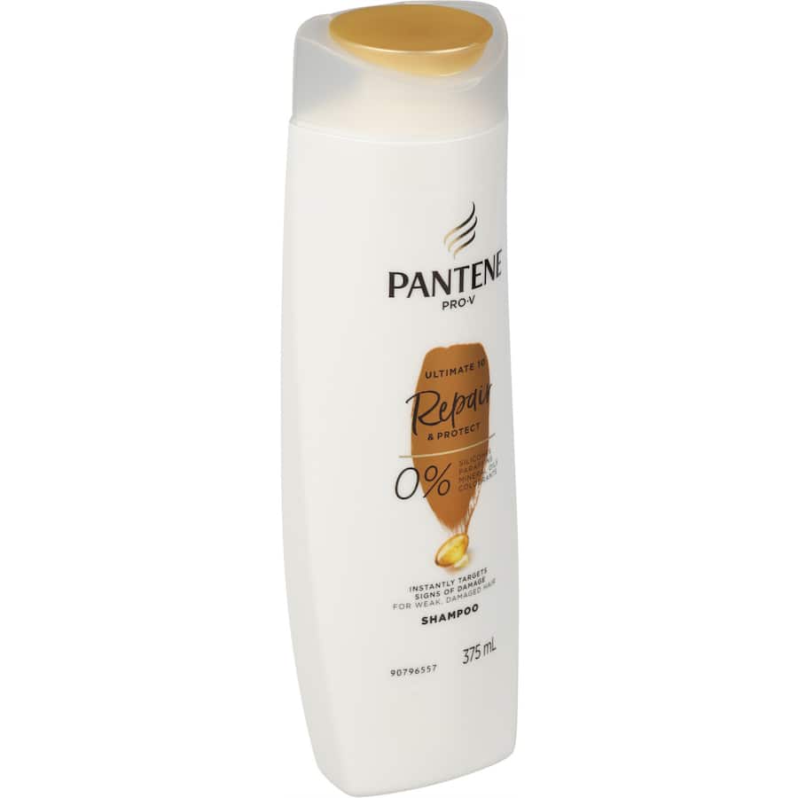 Pantene Pro-v Ultimate 10 Repair & Protect Shampoo For Damaged Hair 375mL