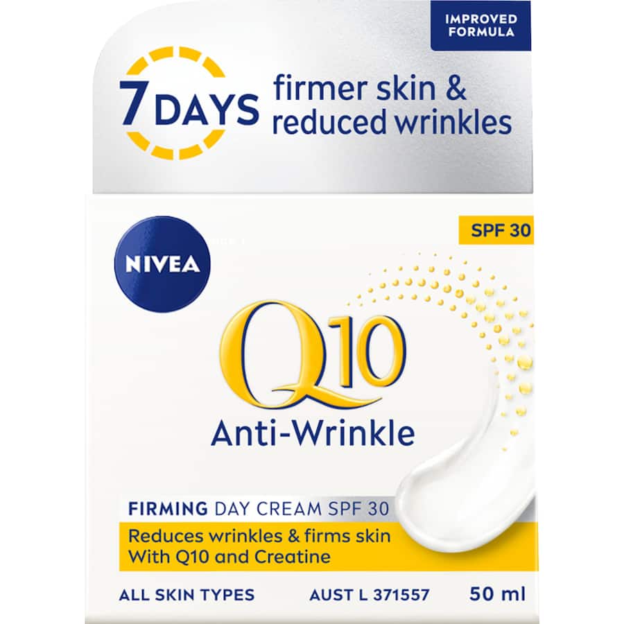 Nivea Q10 Power Anti-wrinkle Firming Day Cream Spf30 50mL