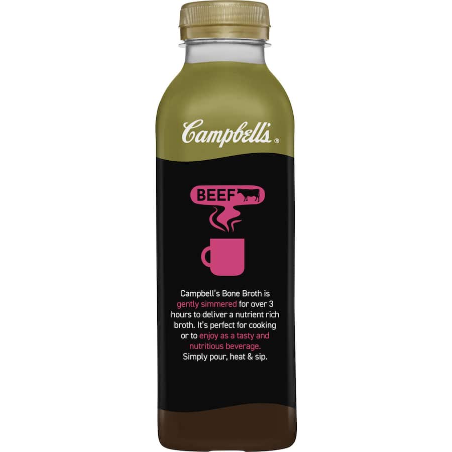 Campbells Beef Stock Bone Broth 500mL