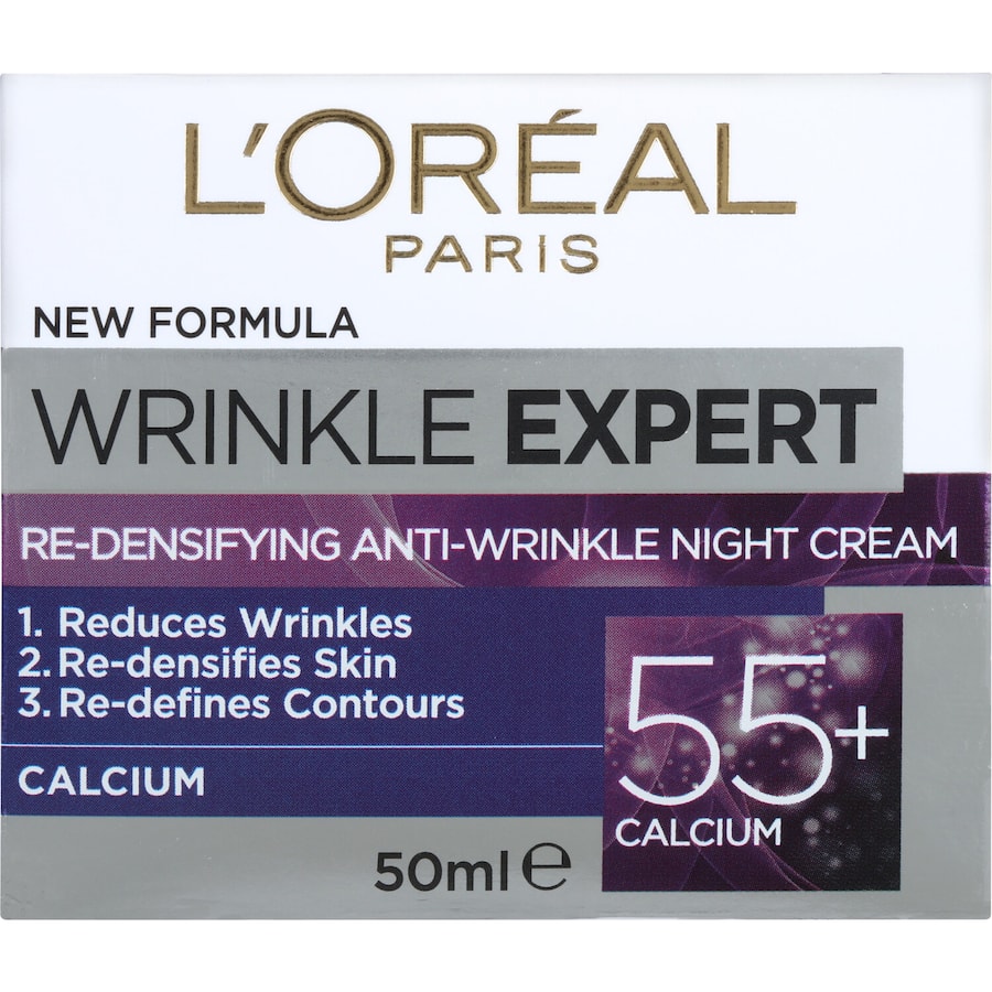 Loreal Wrinkle Expert Anti-wrinkle Cream Night Cream 55+ 50mL