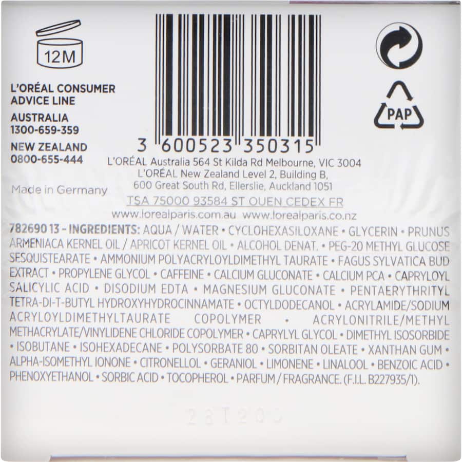 Loreal Wrinkle Expert Anti-wrinkle Cream Night Cream 55+ 50mL