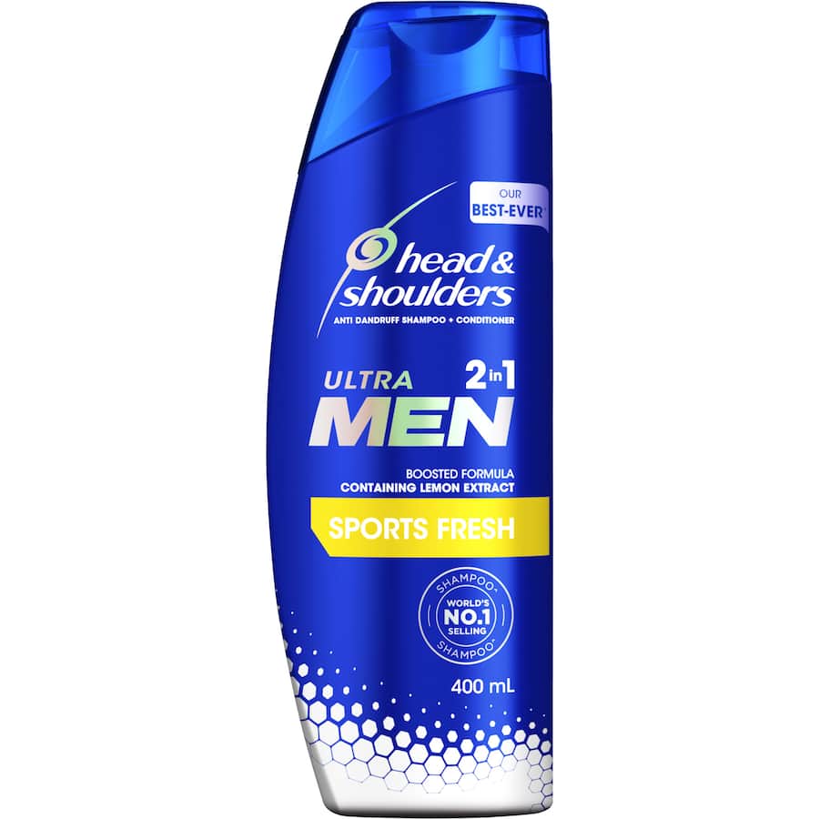 Head & Shoulders Ultra Men 2 In 1 Shampoo & Conditioner Sports Fresh 400mL