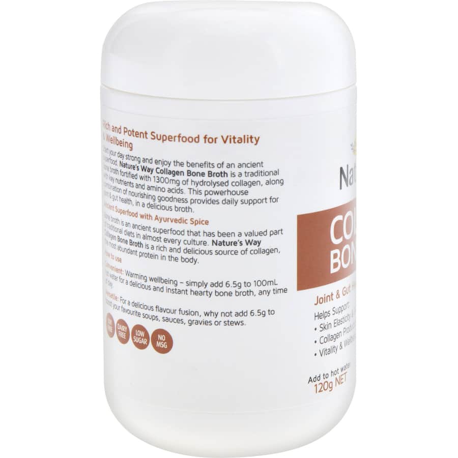 Natures Way Super Foods Bone Broth Powder 120g