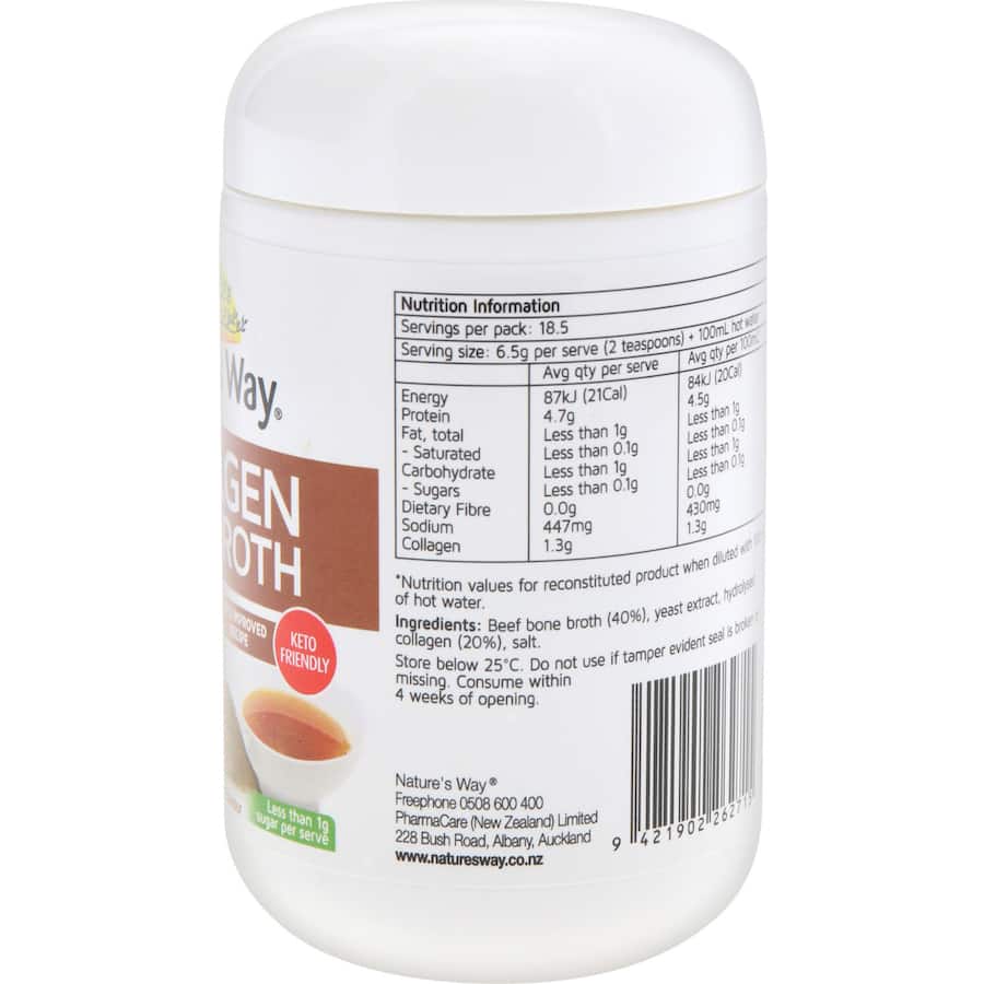 Natures Way Super Foods Bone Broth Powder 120g