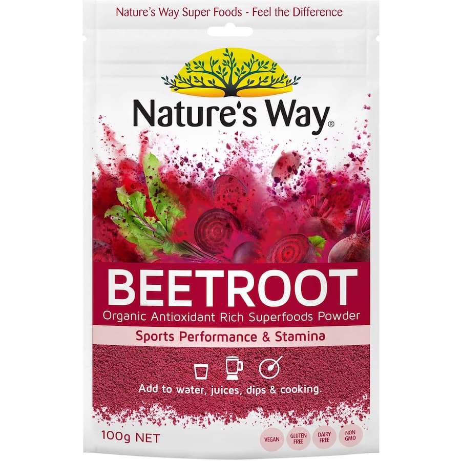 Natures Way Super Foods Beetroot Powder 100g