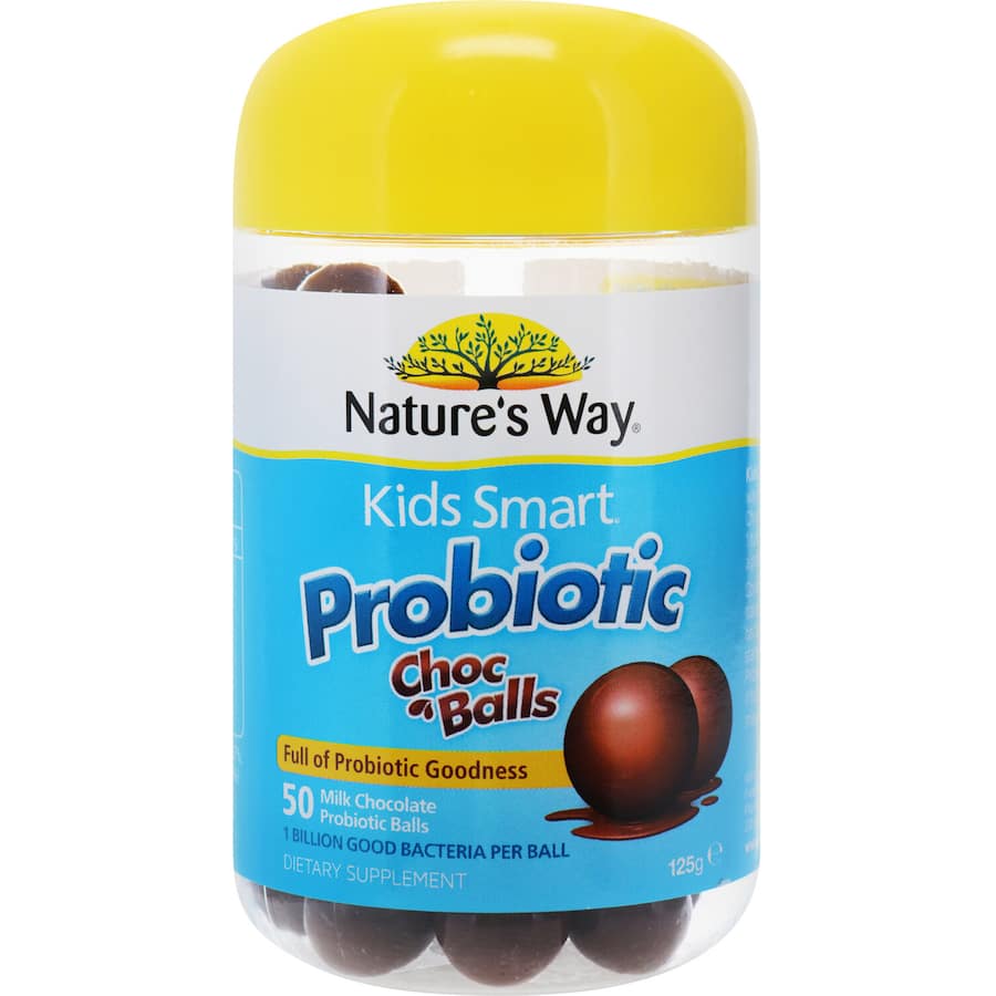 Natures Way Kids Smart Probiotic Chocolate 50pack