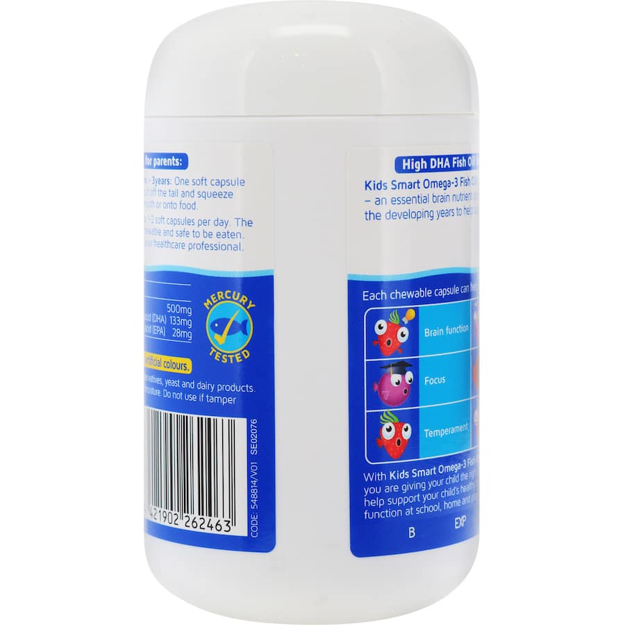 Natures Way Kids Smart Fish Oil Trio 60pack