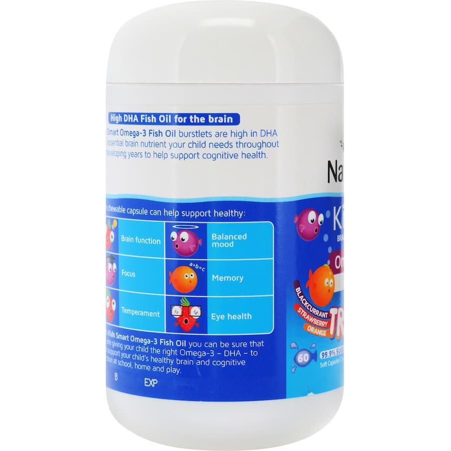 Natures Way Kids Smart Fish Oil Trio 60pack