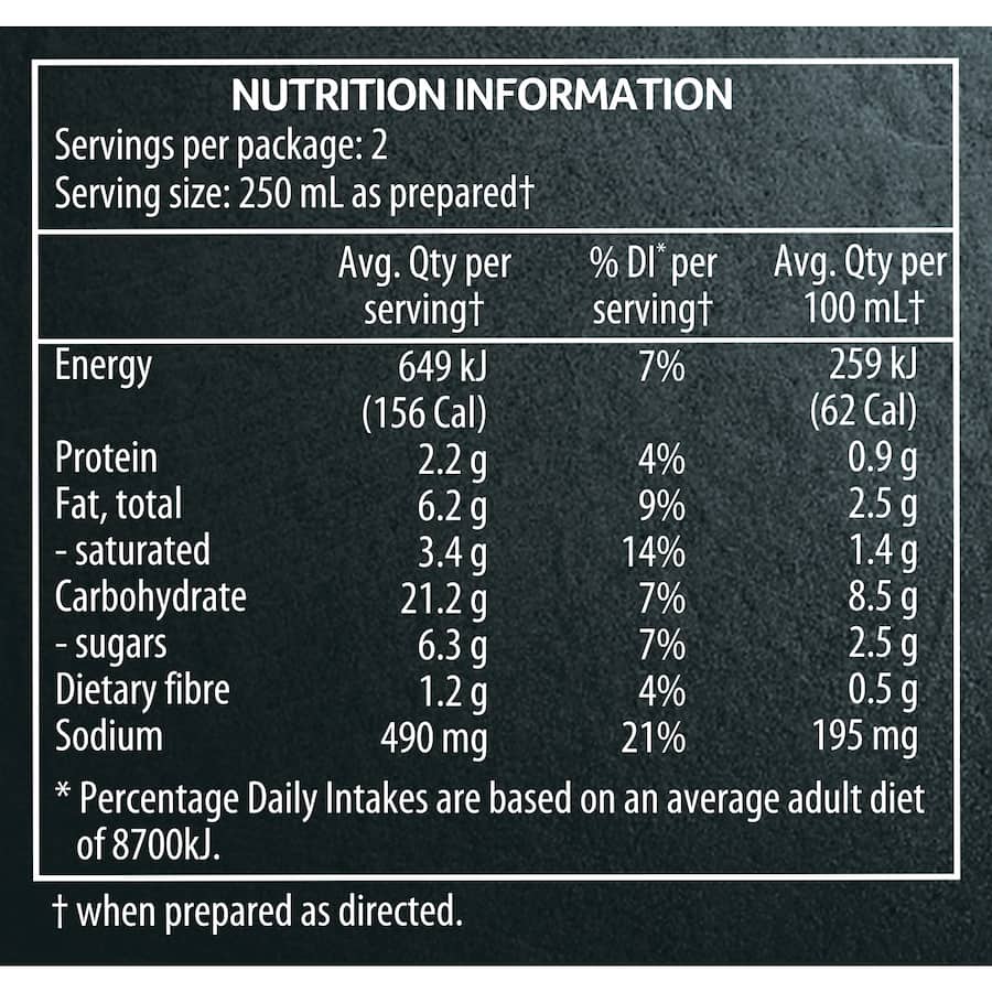 Continental Sensations Instant Soup Pumpkin & Sour Cream 70g 2pack