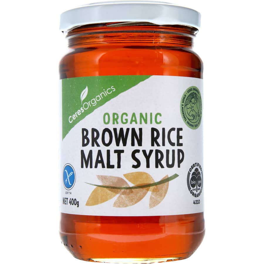 Ceres Organics Malt Brown Rice Syrup 400g