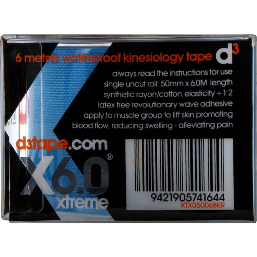 D3 Kinesiology Tape Waterproof 1ea 6m