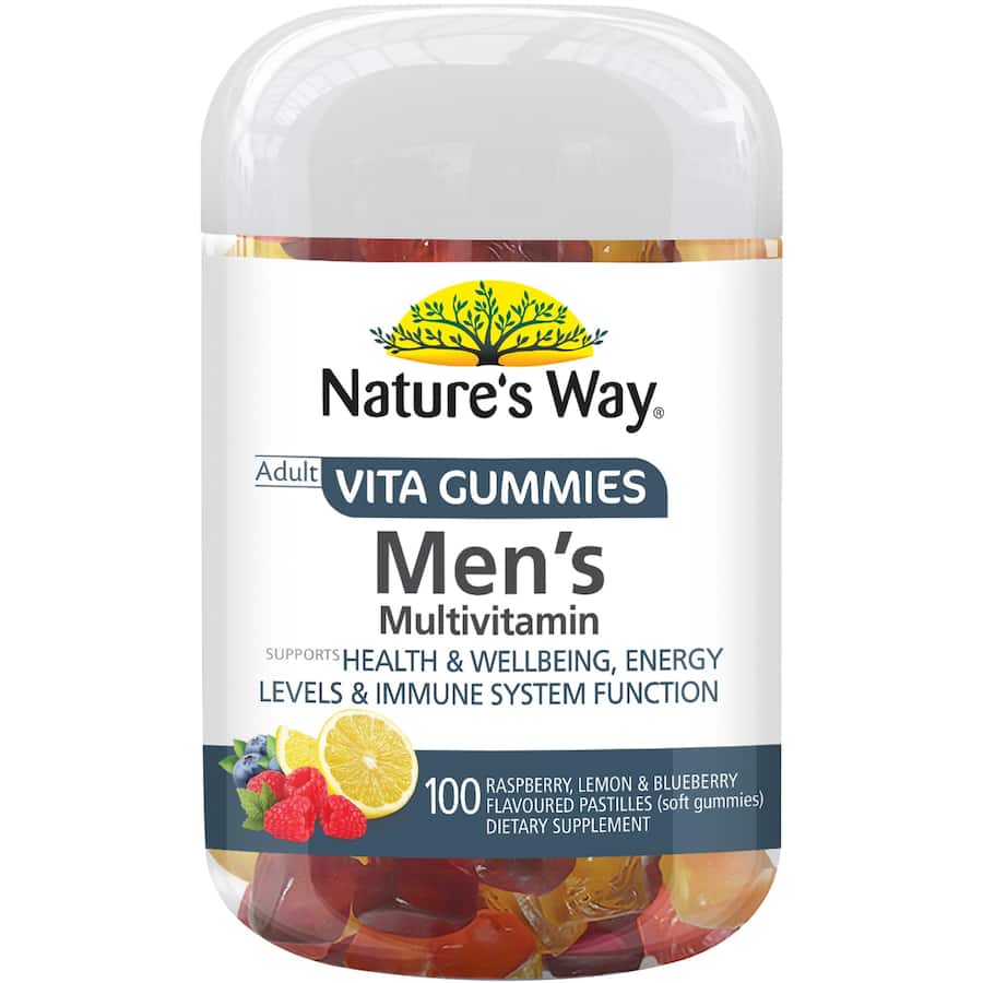 Nature's Way Adult Vita Gummies Mens Multi 100pack