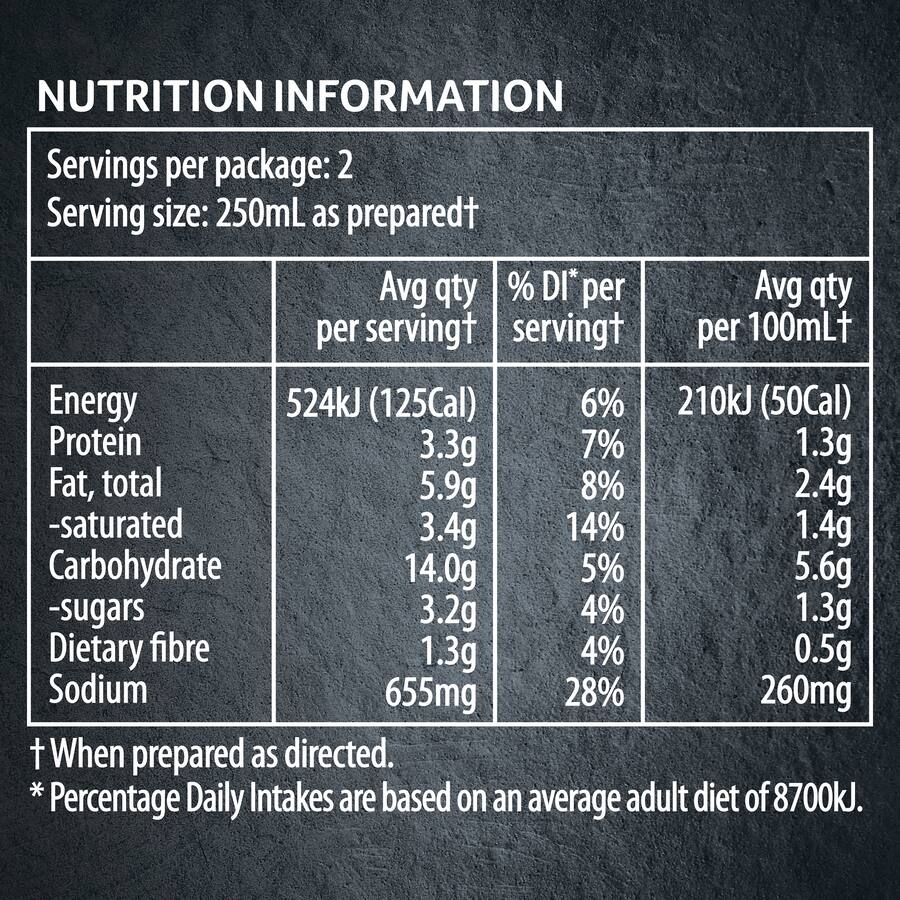 Continental Sensations Instant Soup Cheesy Broccoli & Potato 56g 2pack