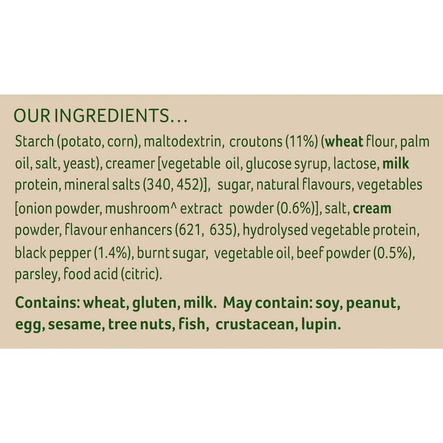 Continental Cup A Soup Instant Soup Pepper Steak & Mushroom 52g 2pack