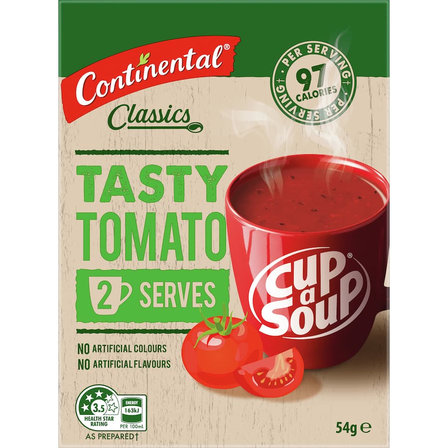 Continental Cup A Soup Instant Soup Tasty Tomato 54g 2pack