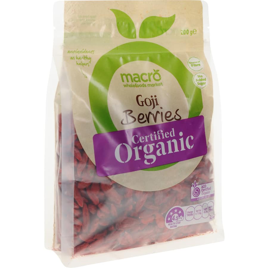 Macro Organic Goji Berries 200g