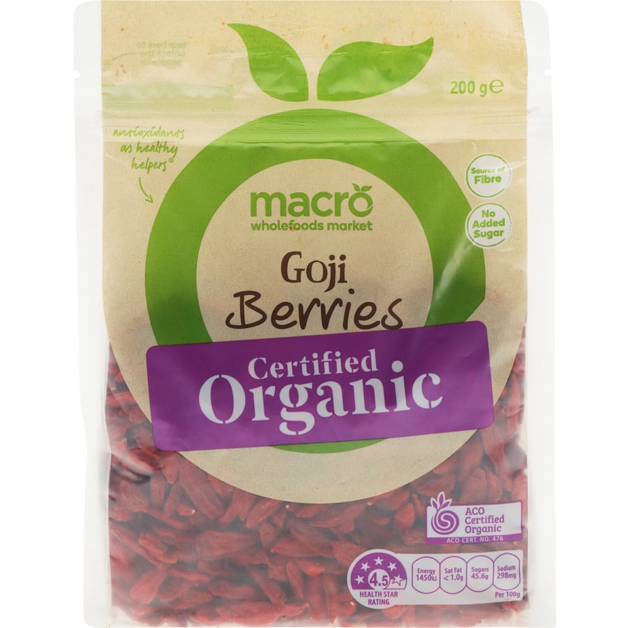 Macro Organic Goji Berries 200g
