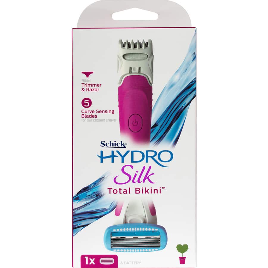 Schick Hydro Silk Razors Kit Total Bikini
