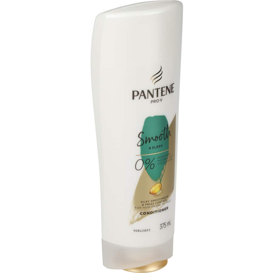 Pantene Pro-v Smooth & Sleek Conditioner For Frizzy Hair 375mL
