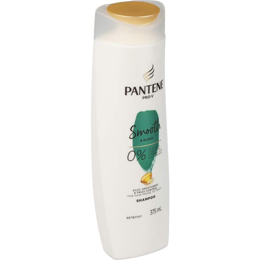 Pantene Pro-v Smooth & Sleek Shampoo For Frizzy Hair 375mL