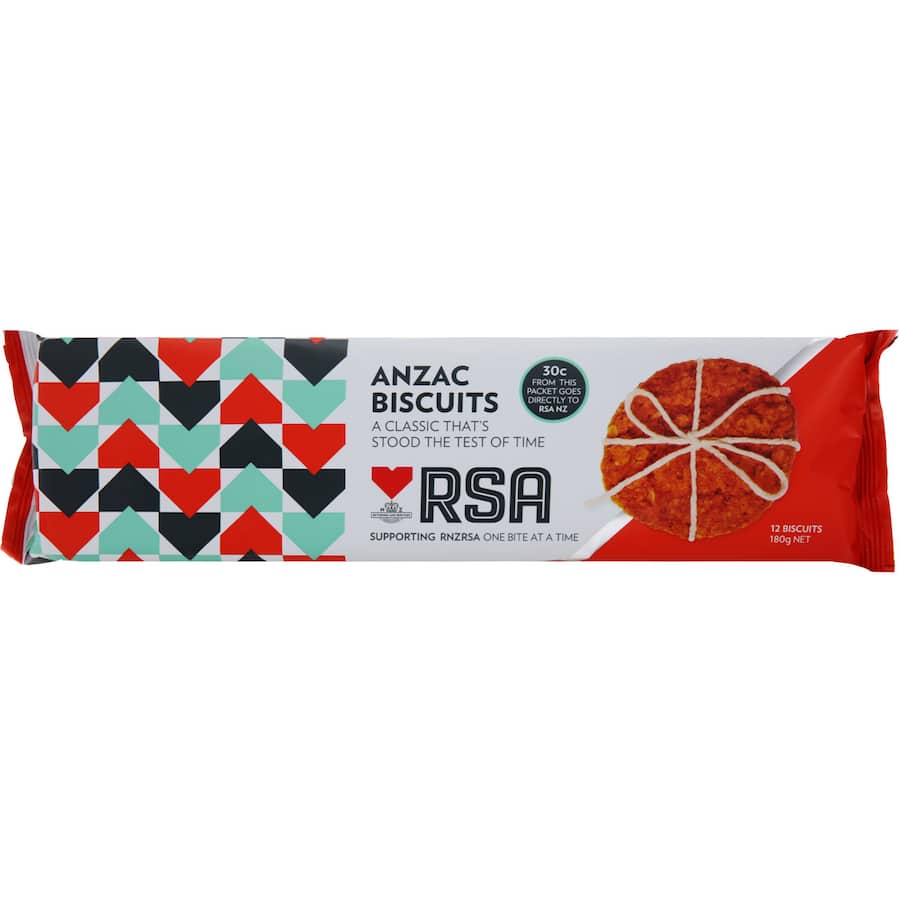Rsa Anzac Biscuits 180g