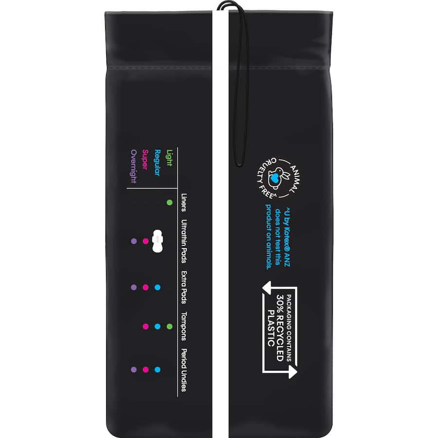 U By Kotex Ultrathins Sport Pads Regular With Wings 12pack