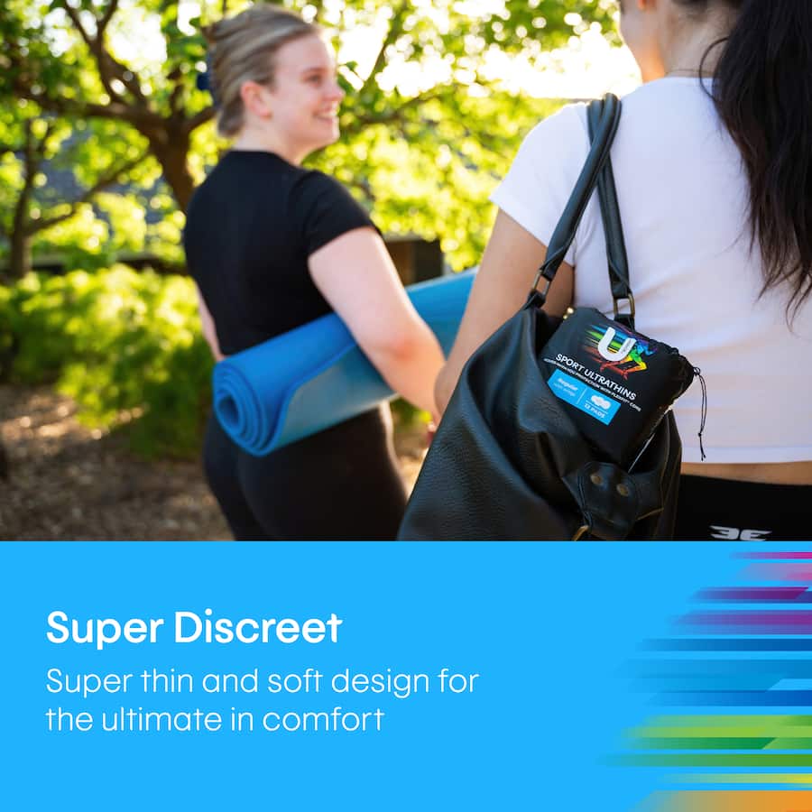 U By Kotex Ultrathins Sport Pads Regular With Wings 12pack