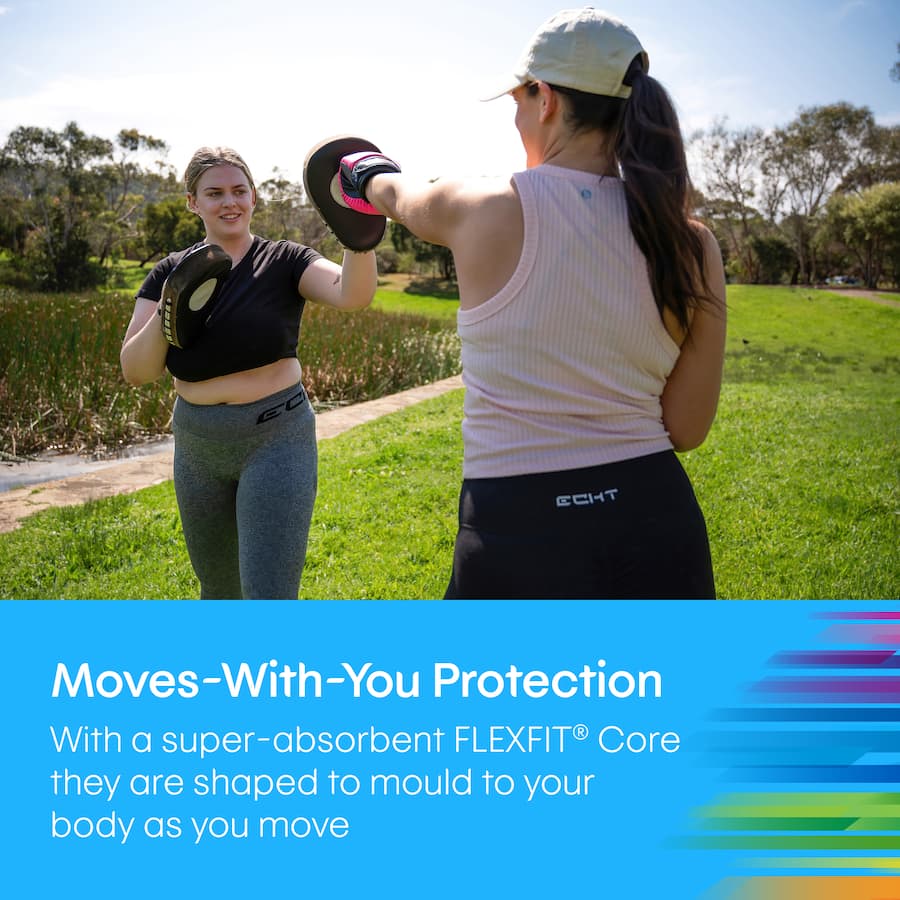 U By Kotex Ultrathins Sport Pads Regular With Wings 12pack